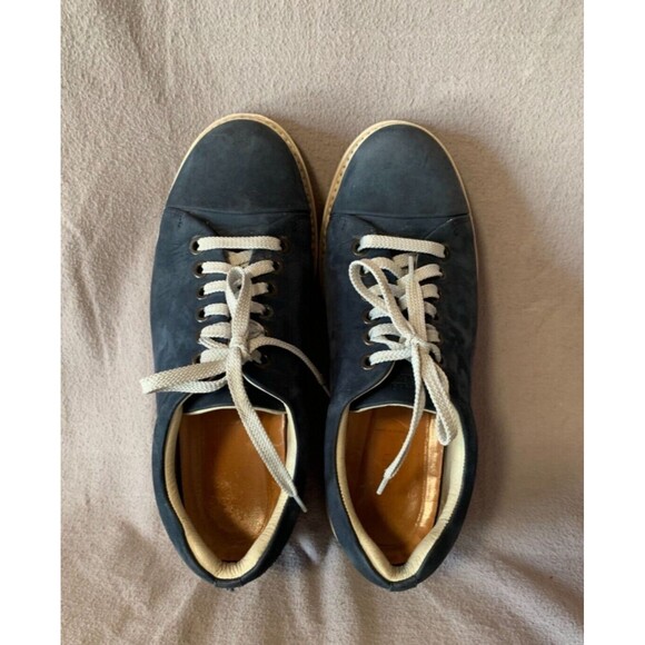Samuel Hubbard‎ 6.5 Blue Suede Athletic Shoes W1300-016 Leather Lace Up Nubuck - Picture 8 of 14